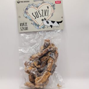 PAKA ZWIERZAKA SUSZKI Gryzak dla psa szyjki kurze 100 g