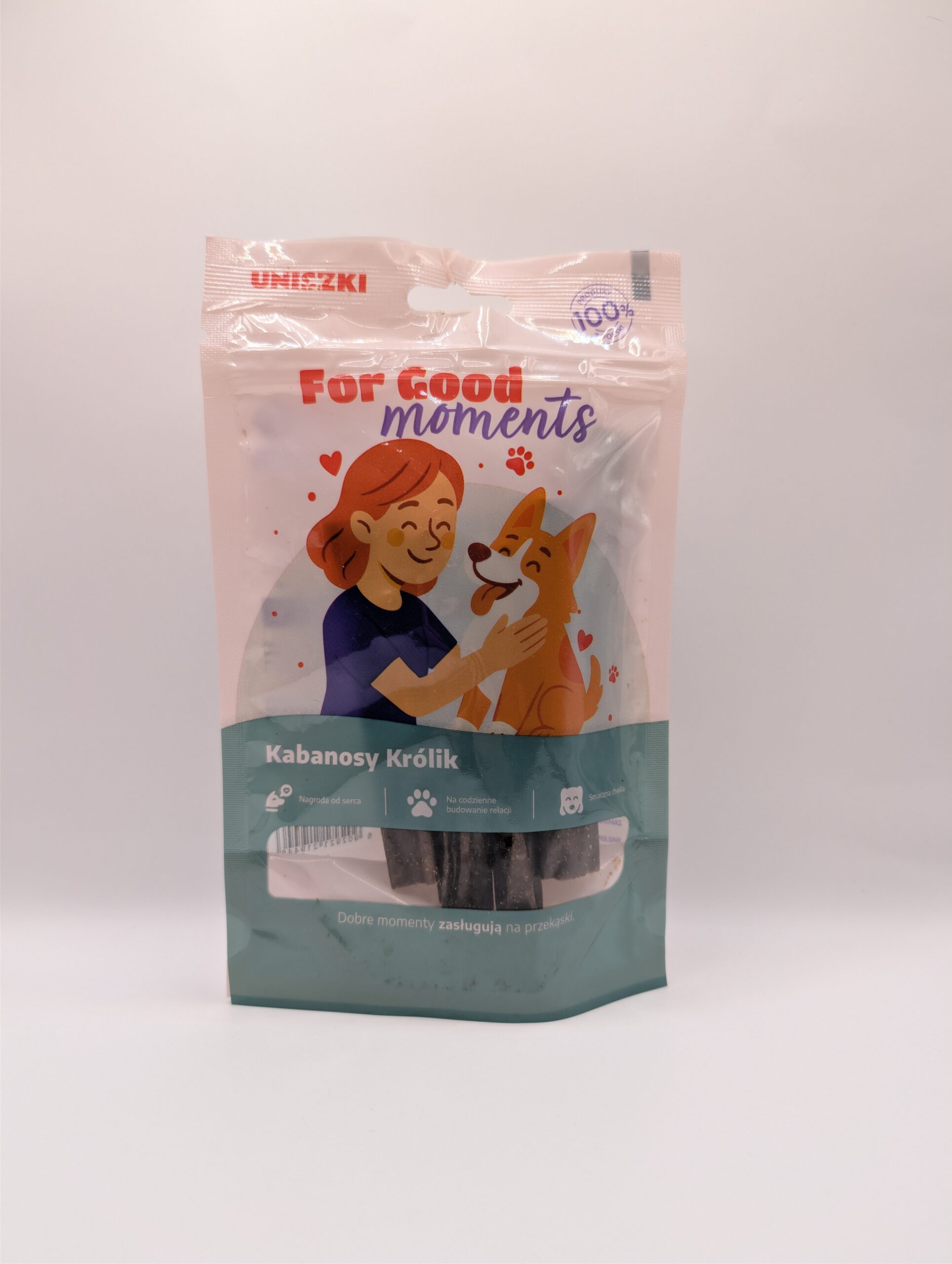UNISZKI For good moments- Kabanosy Królik 70g
