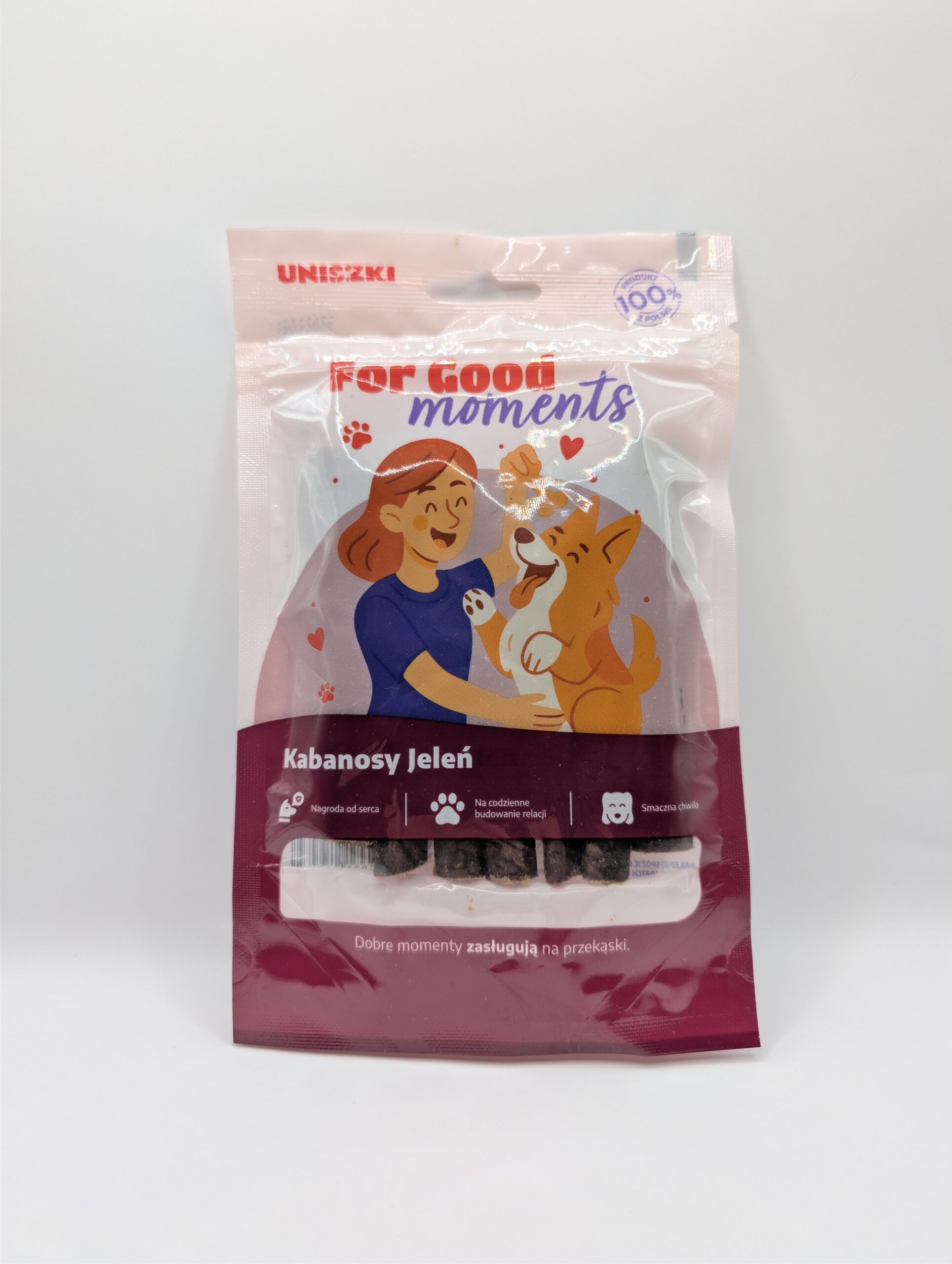 UNISZKI For good moments- Kabanosy Jeleń 70g