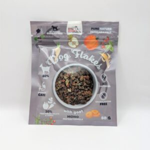 Syta Micha Dog flakes suszona karma dla psa Koza 50g