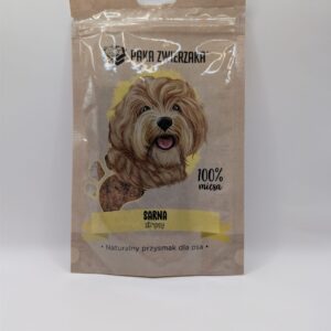 Przysmak dla psa PAKA ZWIERZAKA stripsy sarna 100% 70 g