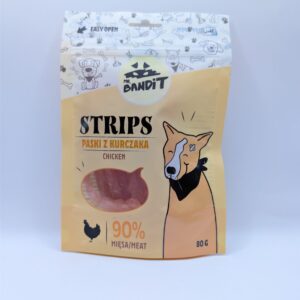 MR. BANDIT STRIPS - paski z kurczaka 80g