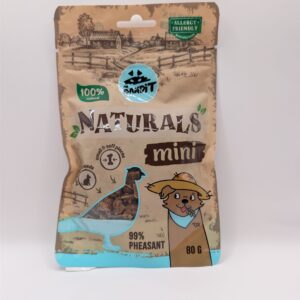 Mr. Bandit Naturals Mini - z bażantem 80g