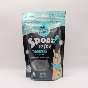 MR. BANDIT trenerki sport extra ze strusiem
